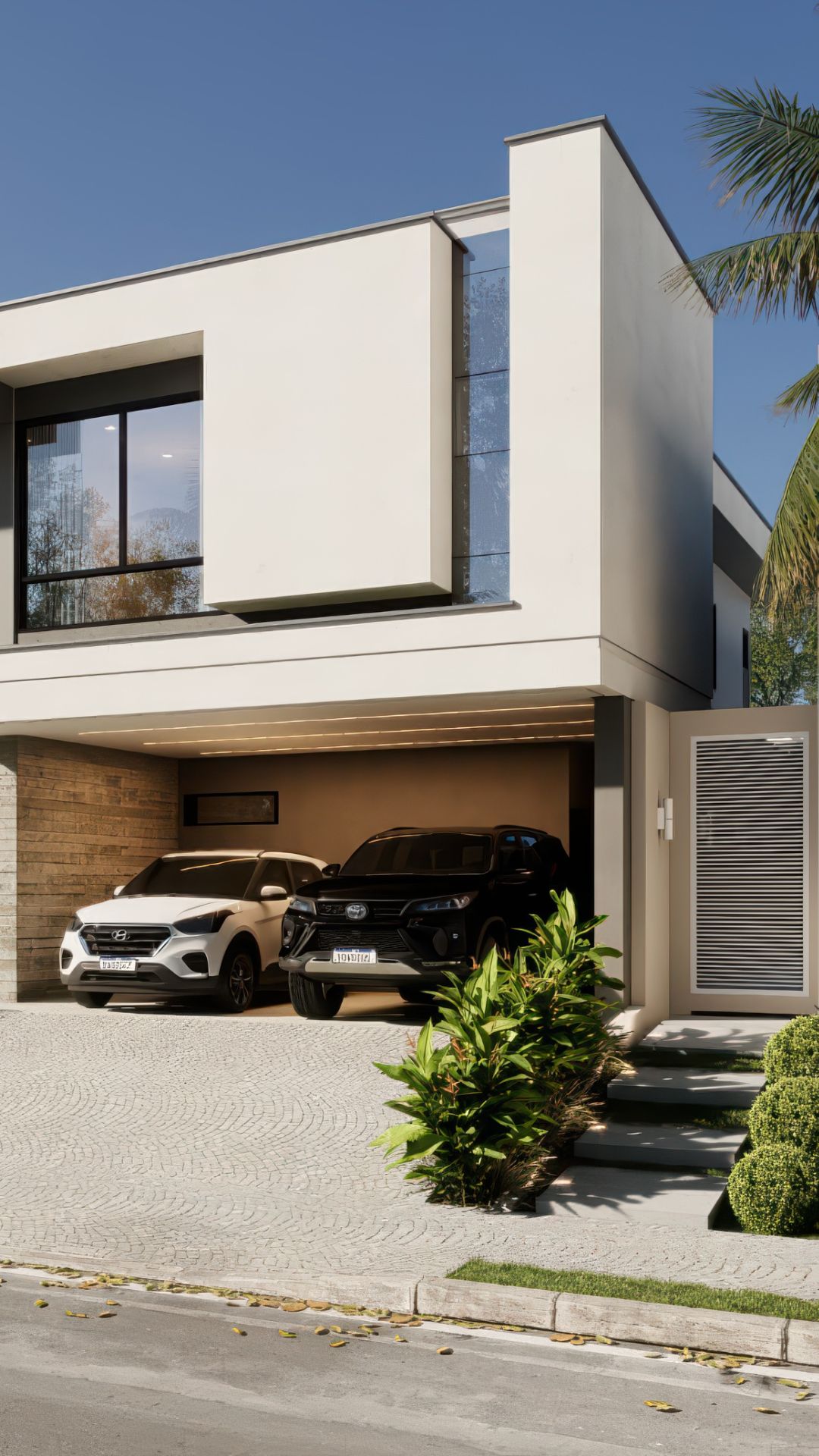 RENDER EXTERNO FACHADA DIURNO